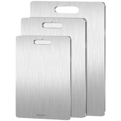 LUXIGEAR™ 316 Stainless Steel Panel and Chopping Board
