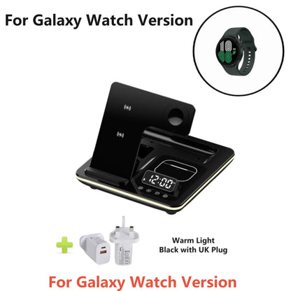 5 in 1 Wireless Fast Charger Dock Station