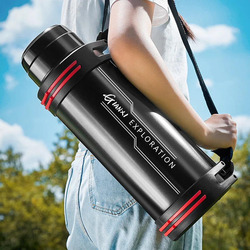 Stainless Steel Thermos Bottle Vacuum - Insulated and Warm | 1200ml, 1600ml, 2000ml, 3000ml