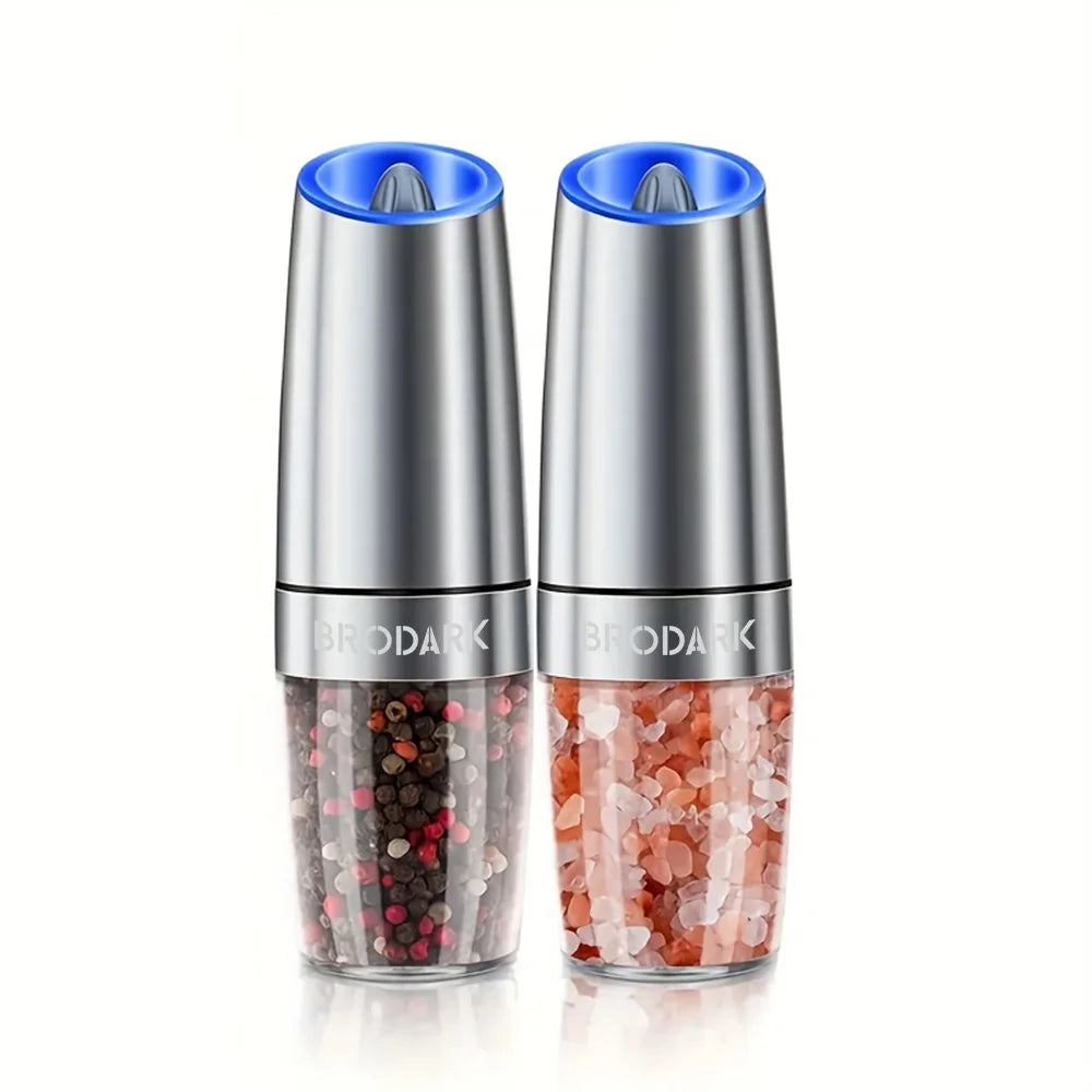 Electric Grinder Set Coffee Pepper 2Pack