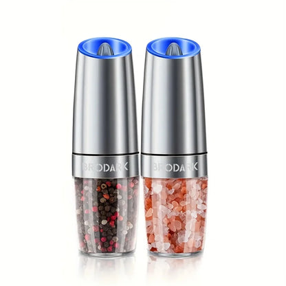 Electric Grinder Set Coffee Pepper 2Pack