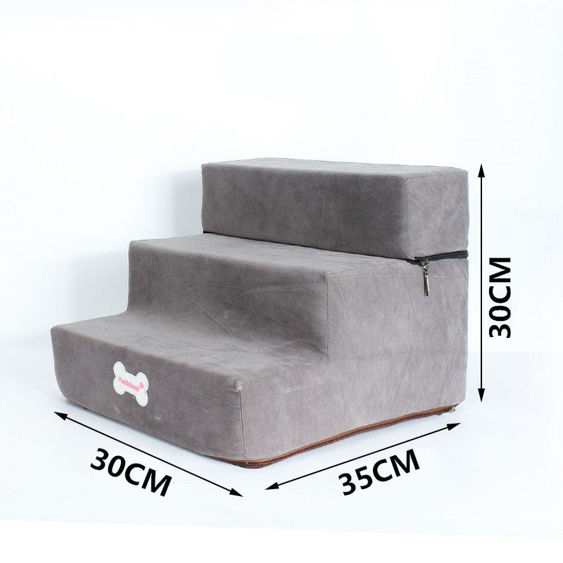 PetJiggle™ Dog Stairs for Bed