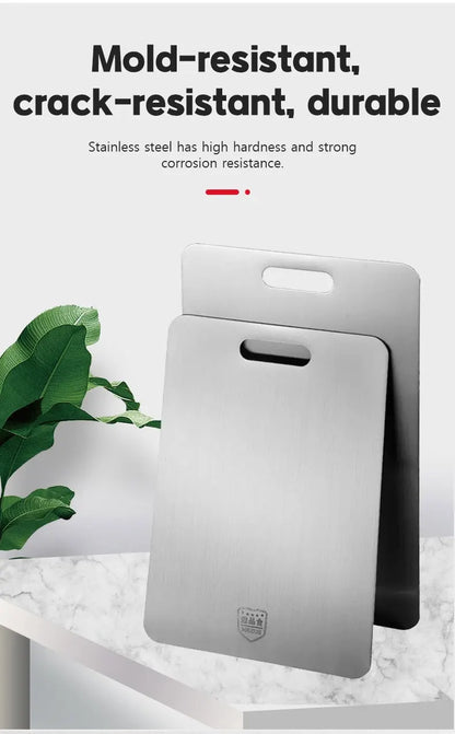 LUXIGEAR™ 316 Stainless Steel Panel and Chopping Board