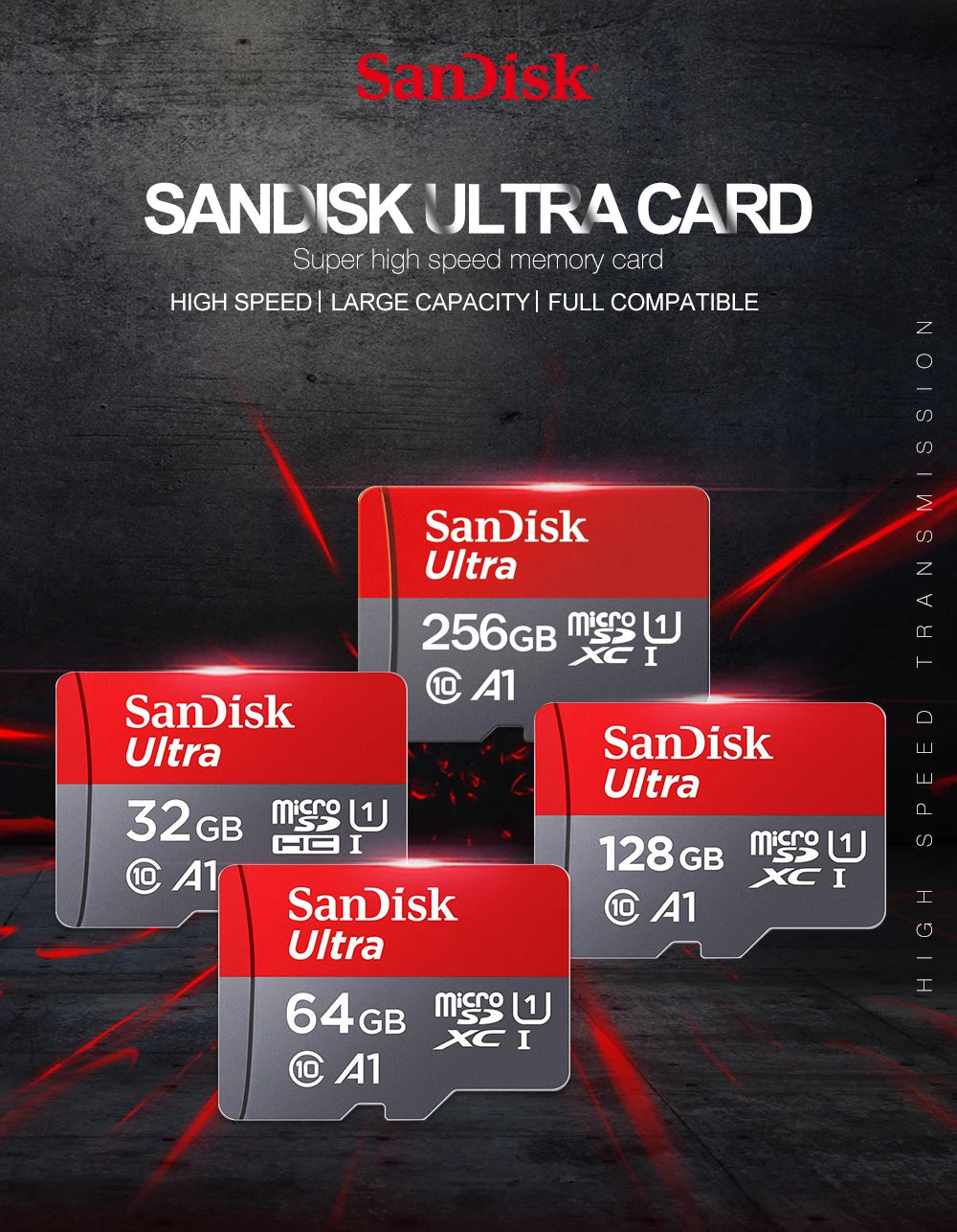 XIBUZZ™ SanDisk Ultra Micro SD  Memory Card