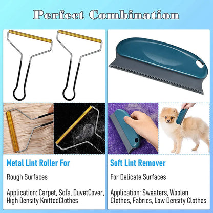 Portable Lint Remover for Clothes Hairs