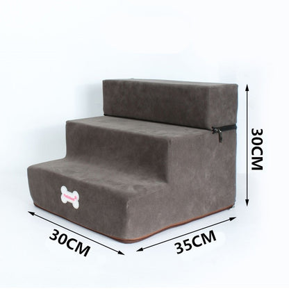 PetJiggle™ Dog Stairs for Bed