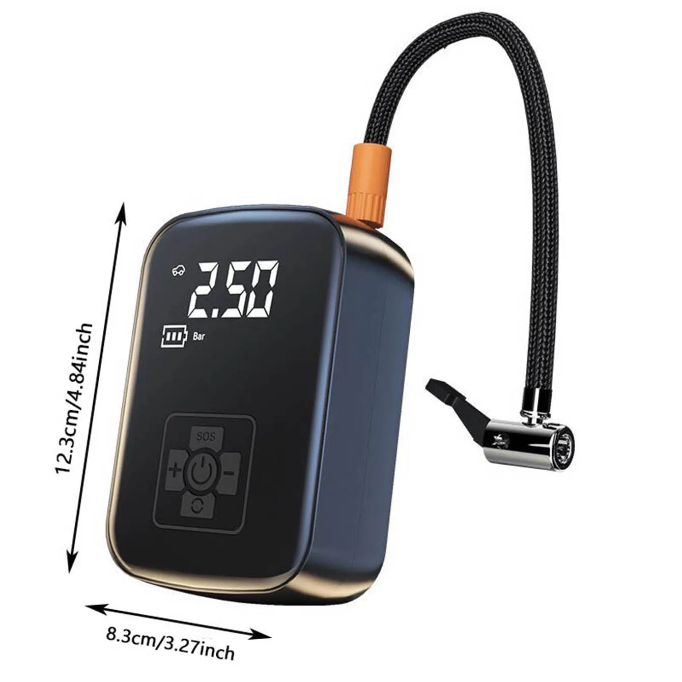 FlexiGear™ Mini Car Tire Inflator 150PSI  ﻿