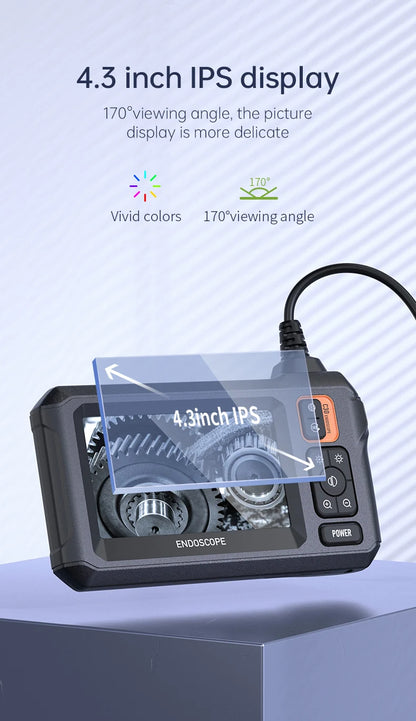 XIBUZZ™ Industrial Endoscope Camera 8mm Lens IP67 Waterproof 8 LEDS