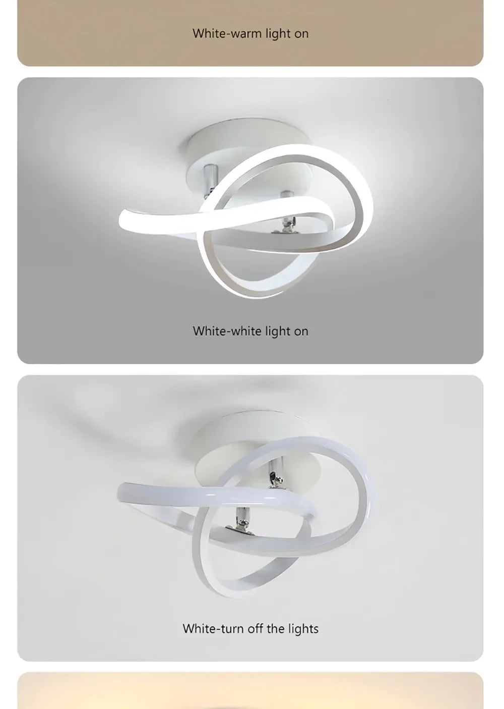 Home Decor Modern LED Ceiling Light