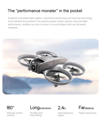 Aerial HD 8K Dual-Camera Drone
