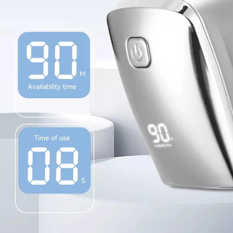 FlexiGear™ 8-In-1 Heads Men's Rechargeable Electric Shaver + USB  Fast Charging Adapter