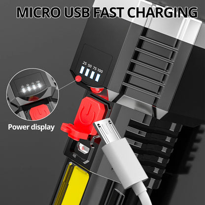 FlexGear™ High Power Rechargeable Led Flashlight