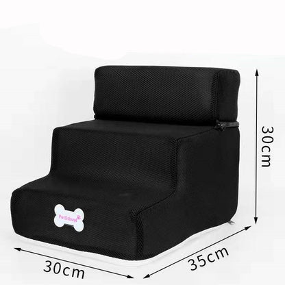 PetJiggle™ Dog Stairs for Bed