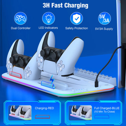 XIBUZZ™ PS5 Slim Controller Cooling Stand