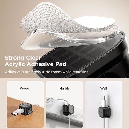 XIBUZZ™ Tangle-free Magnetic Cable Organizer