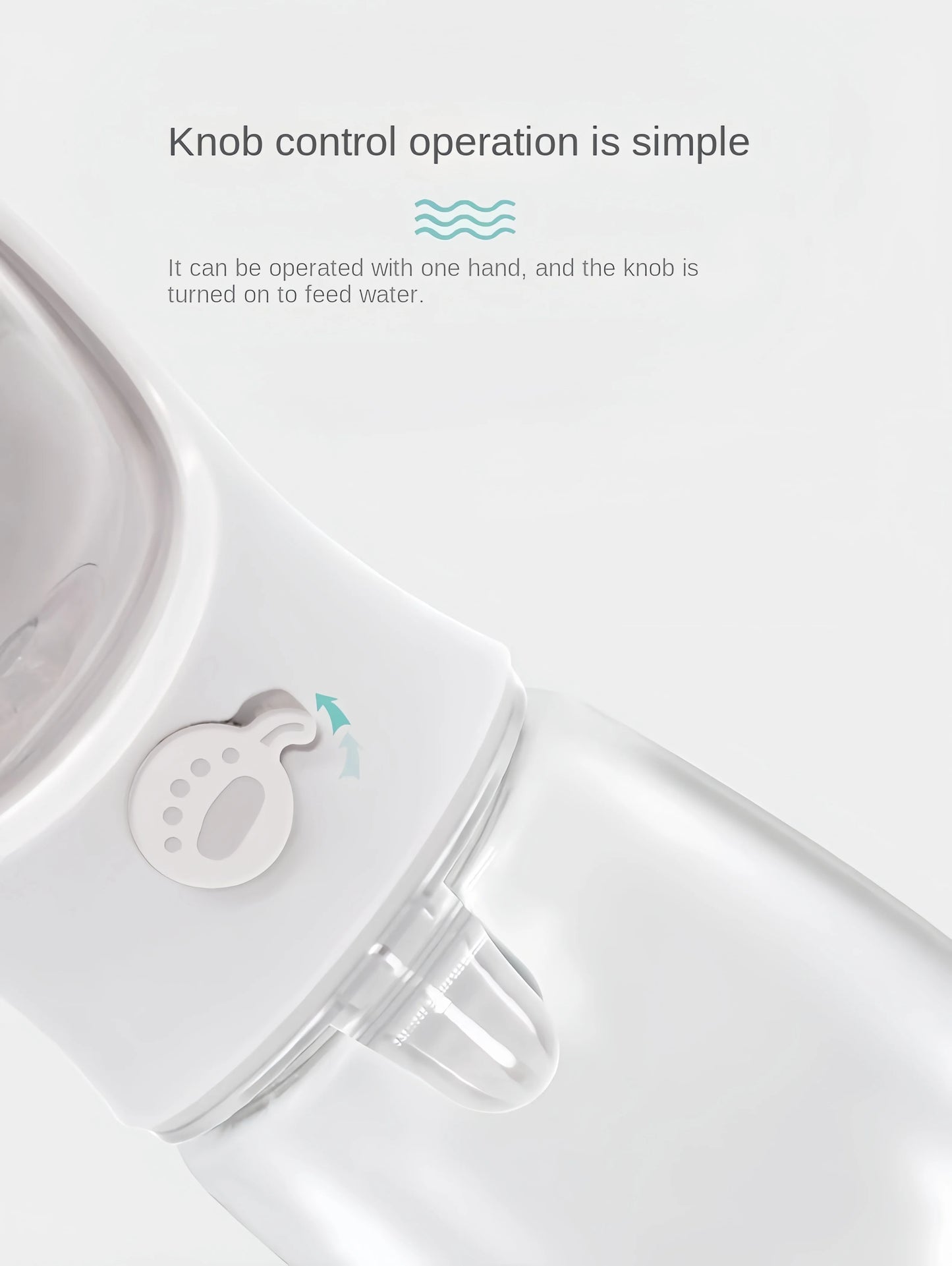 PetJiggle™ Pet Water Bottle and Feeder Bowl