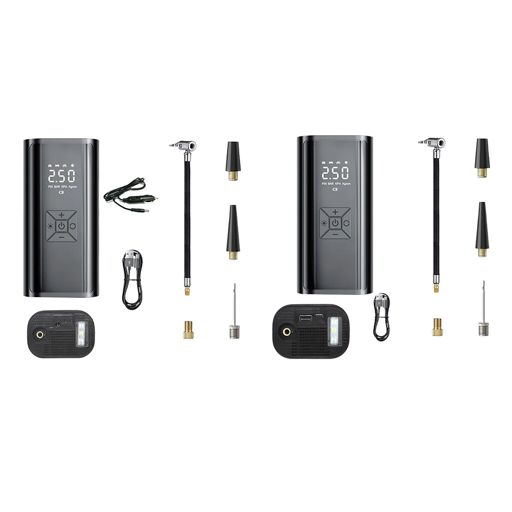FlexiGear™ 6000mAh Portable Car Air Compressor