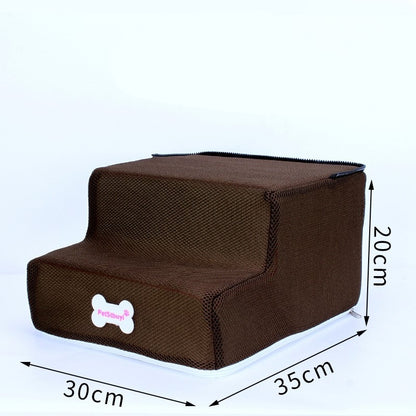 PetJiggle™ Dog Stairs for Bed