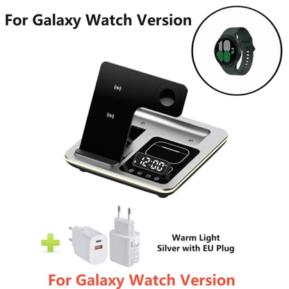 5 in 1 Wireless Fast Charger Dock Station
