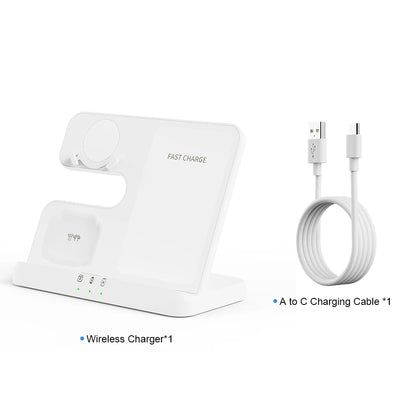 3 In 1 Qi Fast Wireless Qi Fast Charger Stand
