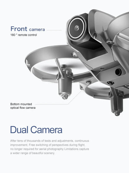 Aerial HD 8K Dual-Camera Drone