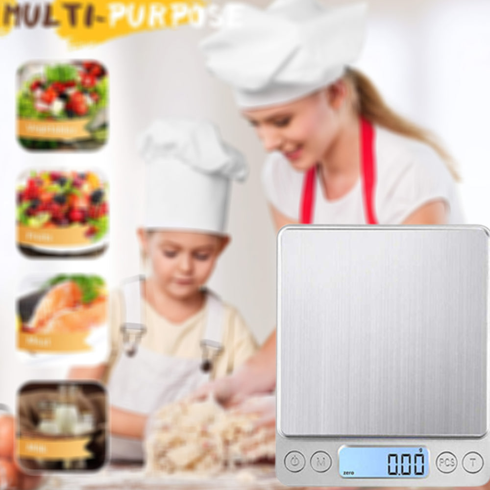 ScenicScale™ Kitchen Food Scale 500g Capacity 0.01g Accuracy
