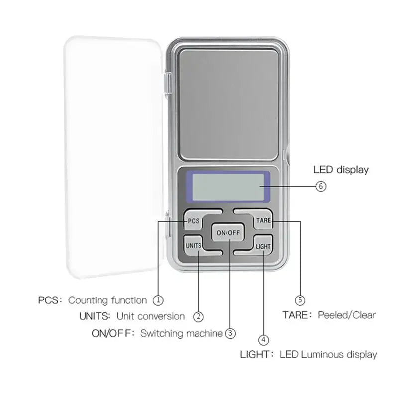 ScenicScale™ Mini Digital Pocket Jewelry Scale