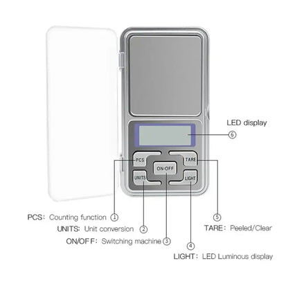 ScenicScale™ Mini Digital Pocket Jewelry Scale