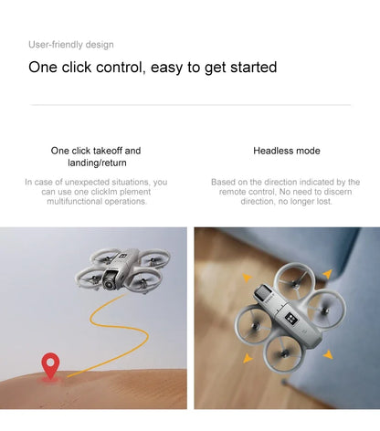 Aerial HD 8K Dual-Camera Drone