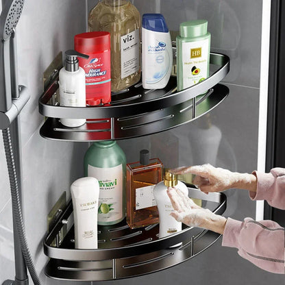 LUXIHOME™ No-Drill Bathroom  Shower Corner Caddy