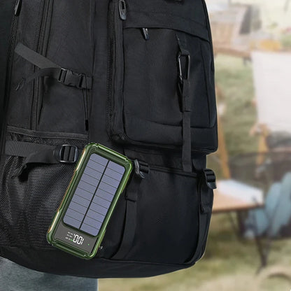 XIBUZZ™ Solar Power Bank 200000mAh with 4-In-1 Cables