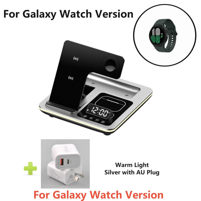 5 in 1 Wireless Fast Charger Dock Station