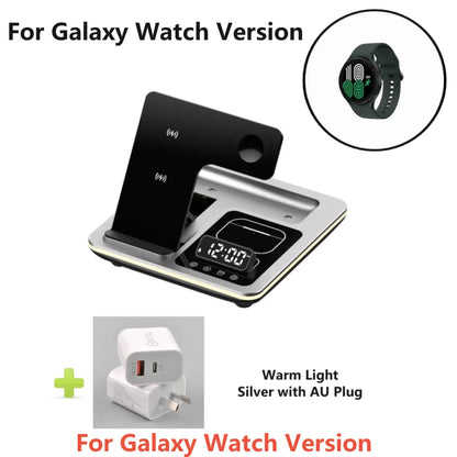 5 in 1 Wireless Fast Charger Dock Station