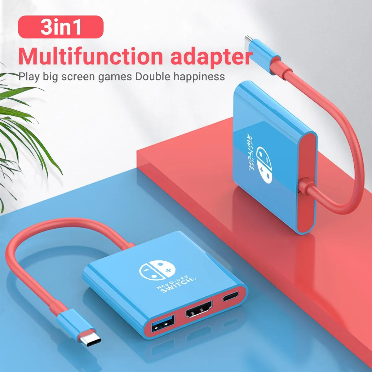XIBUZZ™ Multiple Port Nintendo Switch adapter