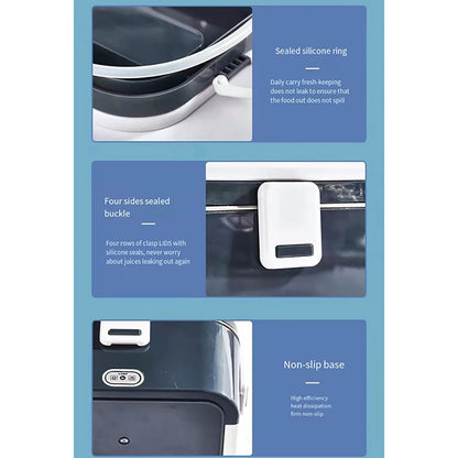 FLEXIGEAR™ Portable Electric Lunch Box 1.2L 1.8L