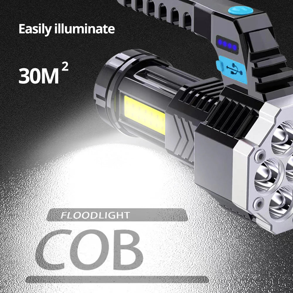 FlexGear™ High Power Rechargeable Led Flashlight