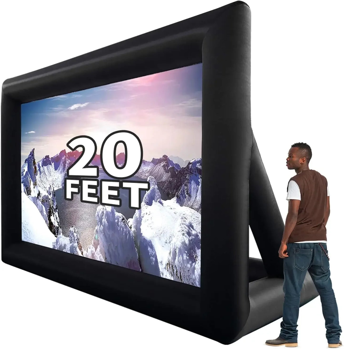 Inflatable Movie Screen for Outdoor 14/16/20/30ft
