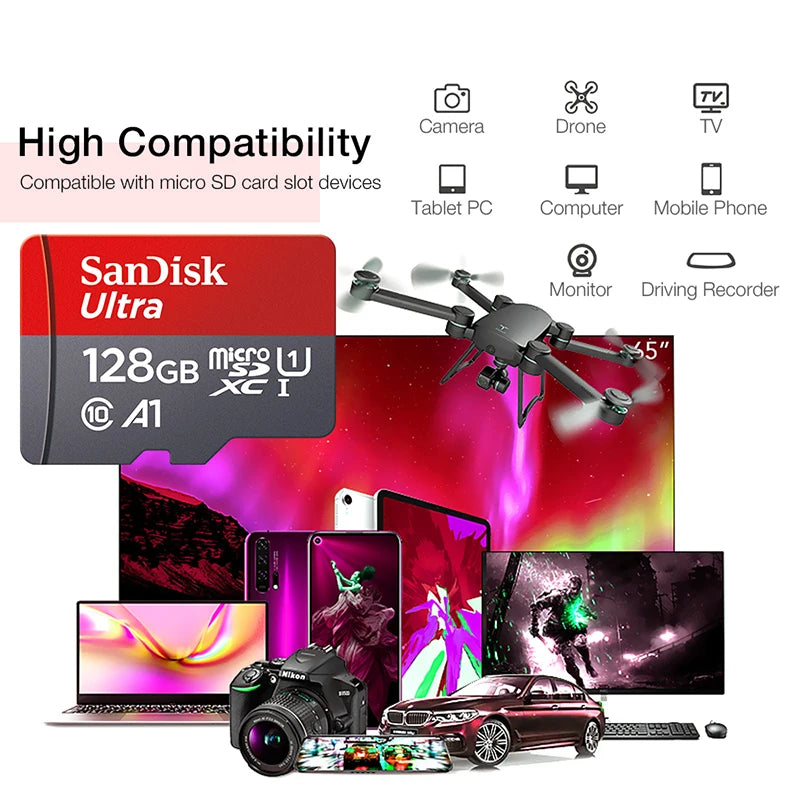 XIBUZZ™ SanDisk Ultra Micro SD  Memory Card