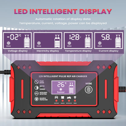 XIBUZZ™ Smart Car Battery Charger & Jumper | 6A 12V