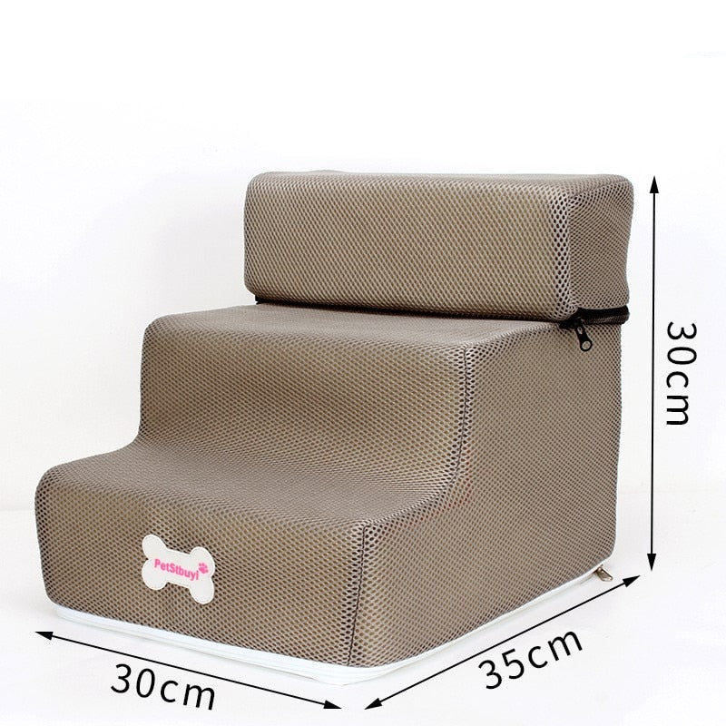 PetJiggle™ Dog Stairs for Bed