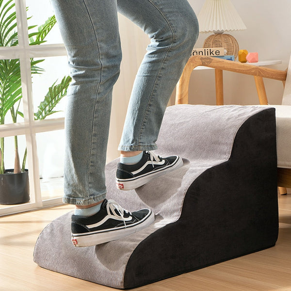 bed with dog ramp