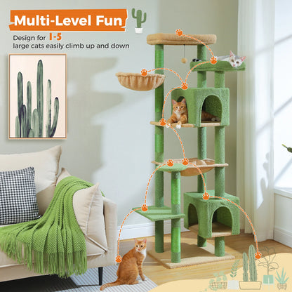 PetJiggle™ Large Cat Tree Tower