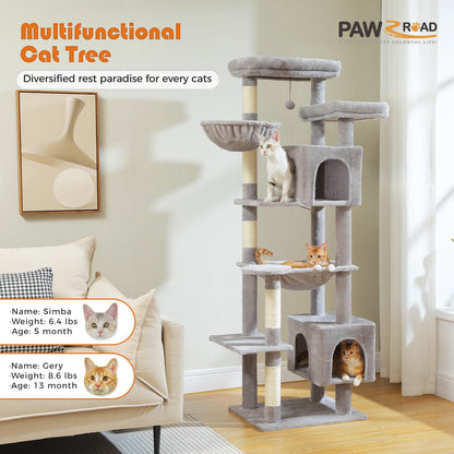 PetJiggle™ Large Cat Tree Tower