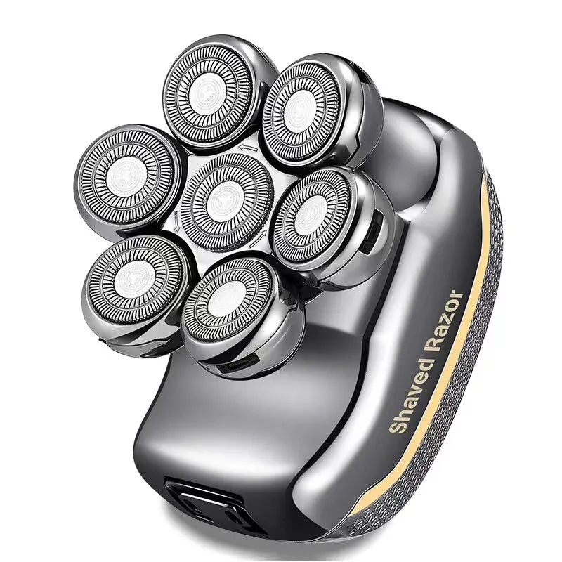 FlexiGear™ Men's Rechargeable Cordless Shaver  6 In 1  + USB  Fast Charging Adapter