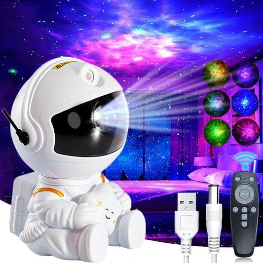 Galaxy Star Astronaut Starry Sky Projector Lamp