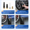 Wireless Air Pump 150psi Touch Screen Portable Electric Tire Inflator For Car Bicycle Motorcycle Mini Air Compressor Injector