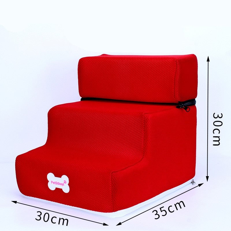 PetJiggle™ Dog Stairs for Bed