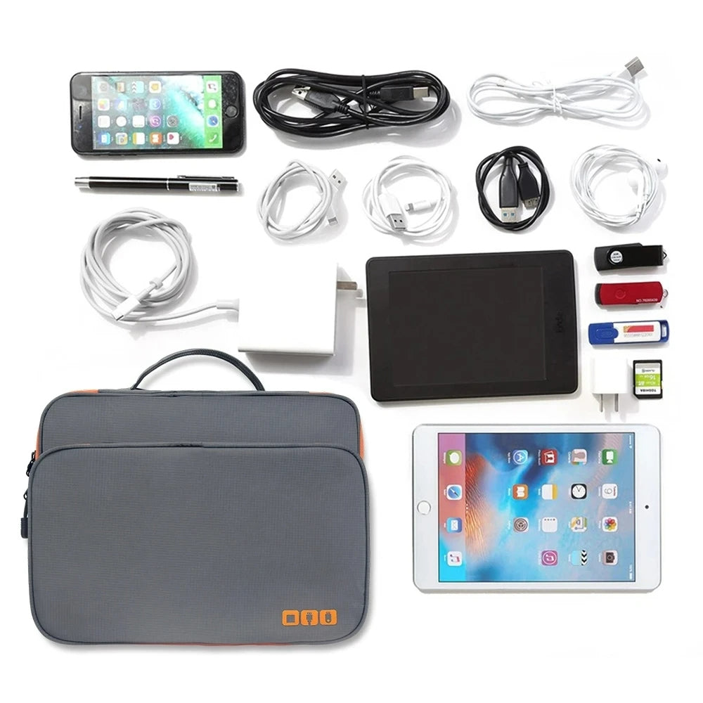 FlexiGear™Portable Travel Cable Organizer Bag