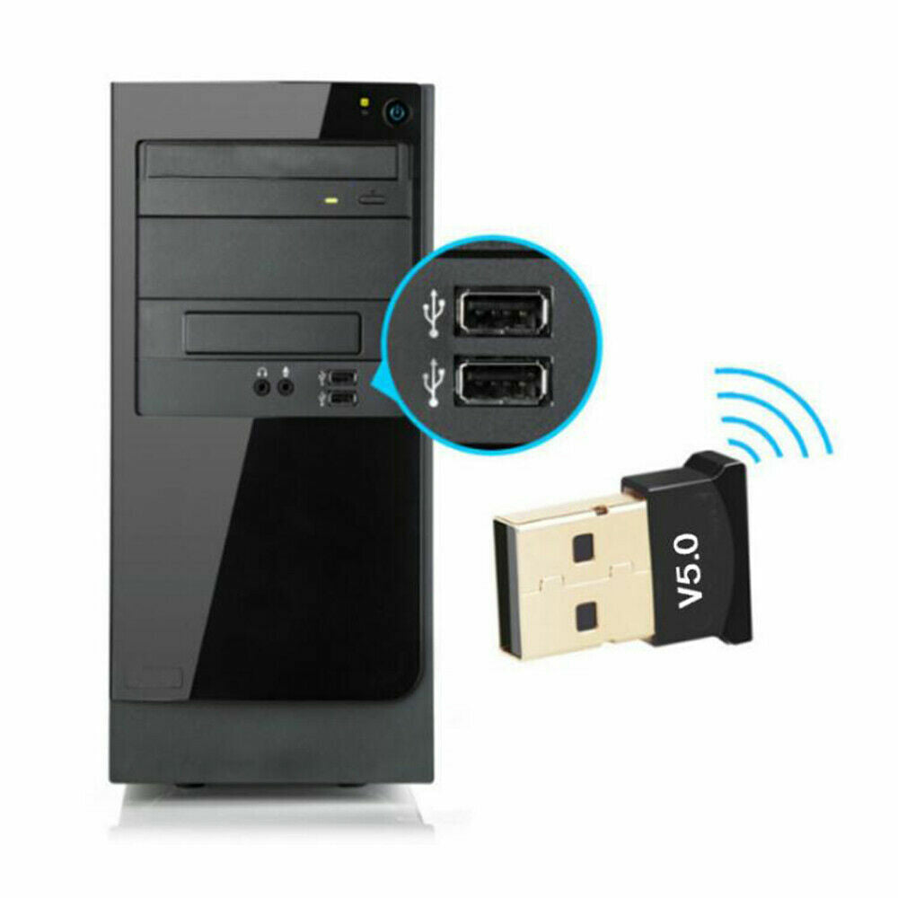 USB Bluetooth 5.0 sans fil Audio musique stéréo adaptateur Dongle récepteur pour TV Windows PC