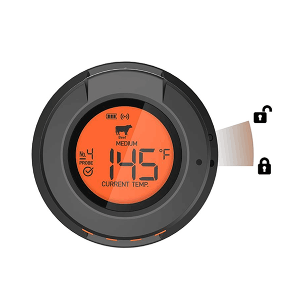 Wifi Smart BBQ Digital Cooking Thermometer for Meat and Steak Grilling.